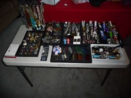COSTUME JEWELRY, LIGHTERS, POCKET KNIVES
