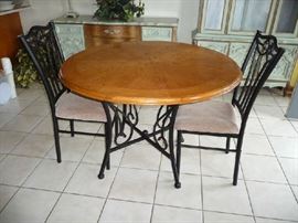 KITCHEN TABLE W/2 CHAIRS