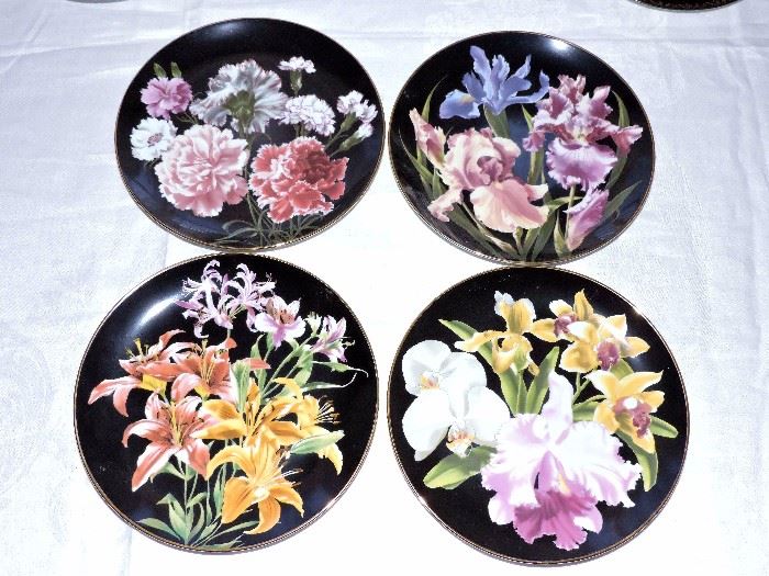 Assorted Danbury Mint collector plates