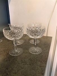 FOUR WATERFORD CHAMPAGNE FLUTES $125 FOR ALL