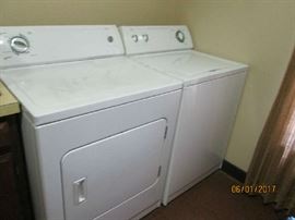 Washer & dryer