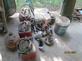 Boat gas cans