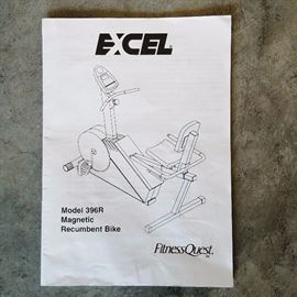 Recumbent bike in very good like new condition