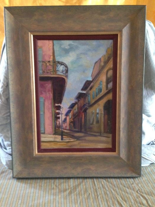 Oil Paintings -- signed
