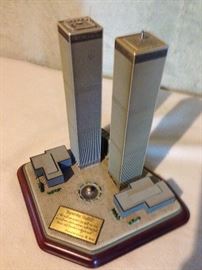 World Trade Center model.