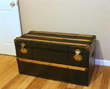 Nice Metal trunk with Wood trim