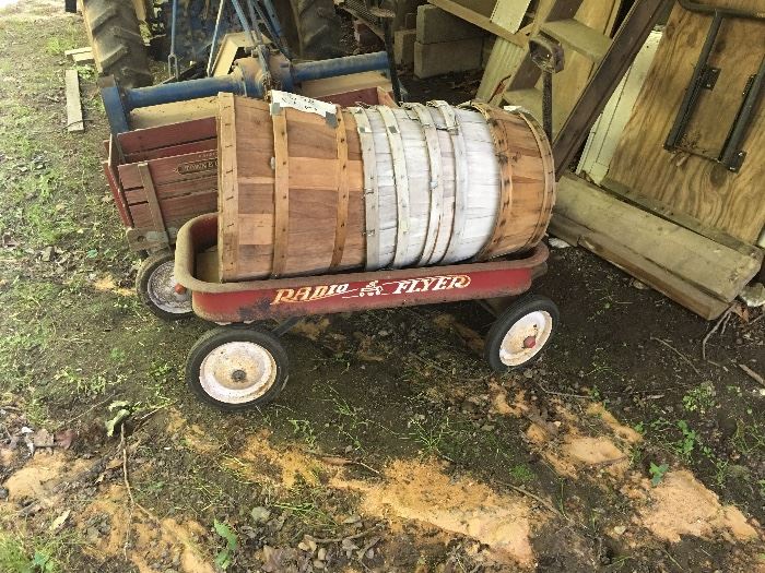 Several bushel baskets