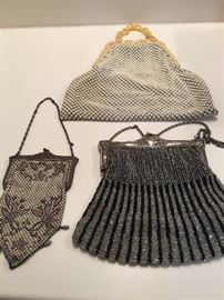 Vintage mesh purses