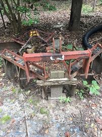 disc harrow/hiller attachment