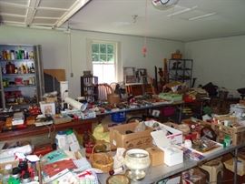 Overview of garages.