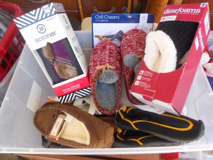 New slippers, robes and gift boxes