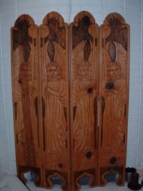 Wooden screen/room divider