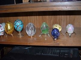 Nice vintage egg collection