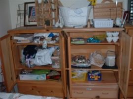 filled with craft items