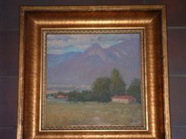 Oil painting - New Mexico artist Don Ward