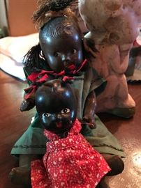 Vintage Black Americana doll collection