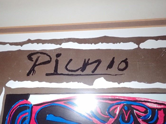 PICNIO SIGNED & NUMBERED