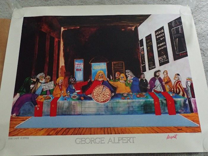 GEORGE ALPERT - LAST SUPPER 