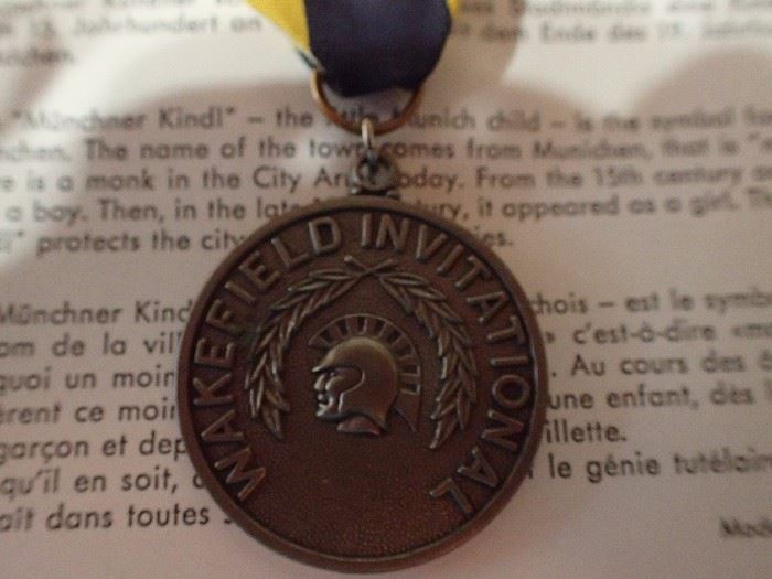 WAKEFIELD INVITAIONAL MEDAL