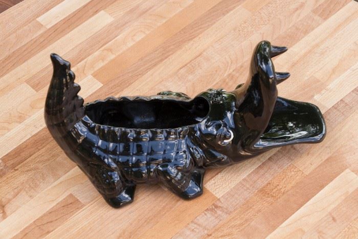 Alligator "Catch All" Planter by Hickok  $7.50
