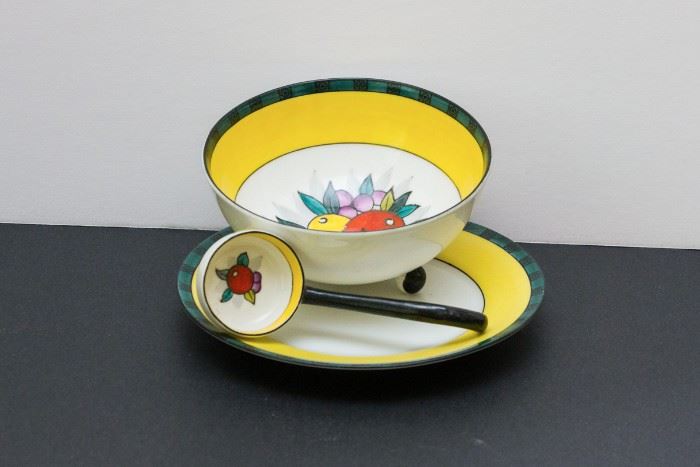 Lusterware 3 piece Mayonnaise Server   $27.00