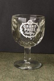 "Grand Prize" Stem Goblet  $9.00