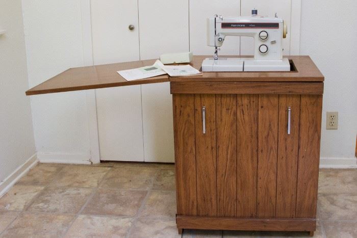 1960's Kenmore Zig Zag Sewing Machine and Cabinet.  $225.00