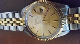 Rolex Watch - The firm price on this watch is $1,000.00.  Will be locked up and only serious inquiries will have an opportunity to view it.  It is authenticate per the owner but there is no papers nor box. 