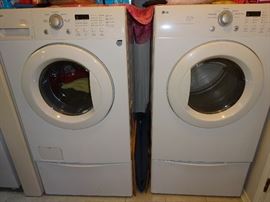 LG washer dryer front loader