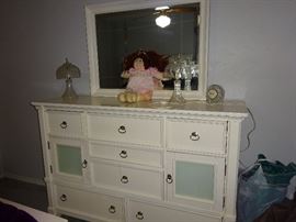 white dresser