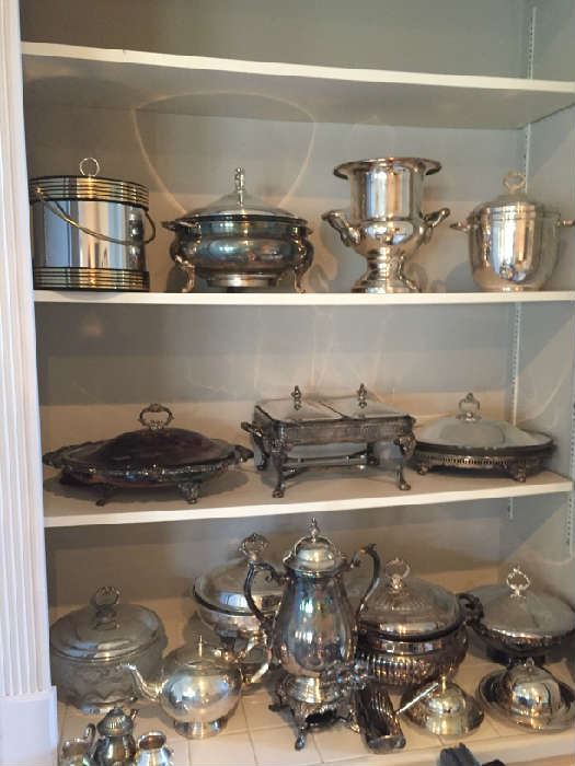 Do we have silverplate serving pieces in every description? Yes We Do!