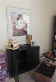 Storage cabinet, baskets