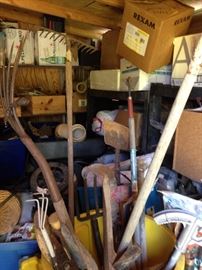 YARD TOOLS & OTHER ITEMS