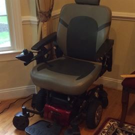 ONE OF 3 ELECTRIC WHEEL CHAIRS
