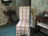 Pair of hostess chairs.