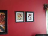 More framed art.