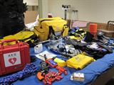 Scuba equipment and accessories.