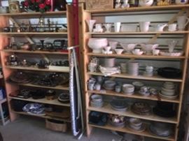 Milk Glass & China