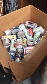 Lot's of Old Beer Cans!