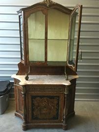 Louis IX Revival China Cabinet