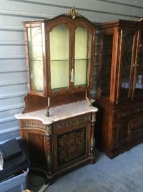 Louis IX Revival China Cabinet