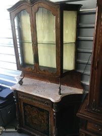 Louis IX Revival China Cabinet