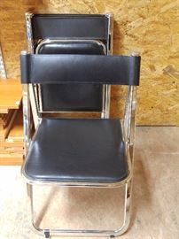 Set of 4 Arrben Italy Tamara folding chairs