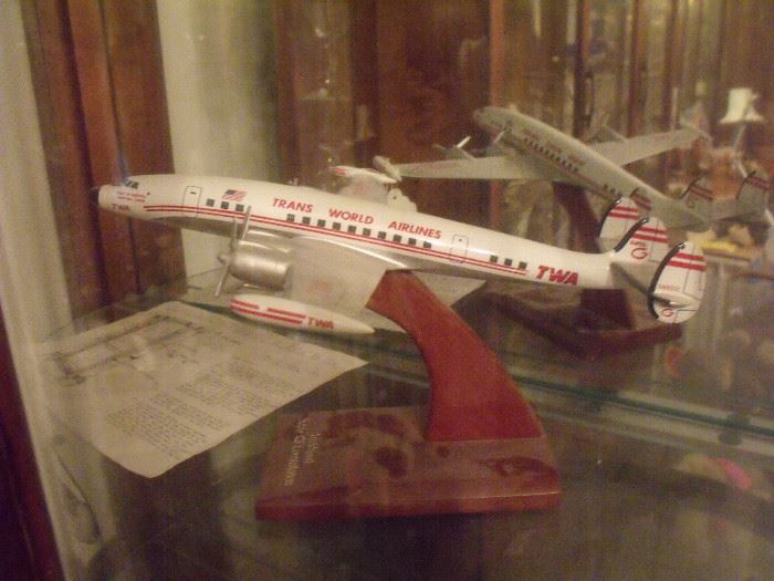 TWA model airplane!