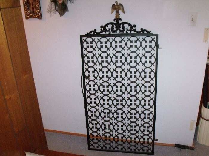 Iron door gate!