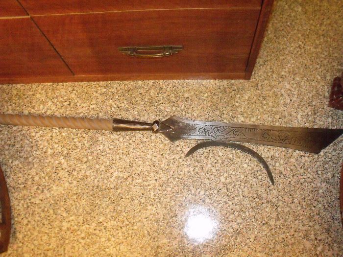 Antique spear!