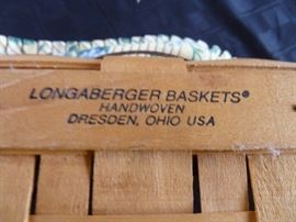 Longaberger baskets