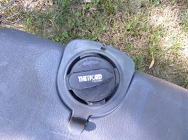 Thetford Smart Portable Waste Tote Tank with 4 Wheels - 35 Gallon Camping Honey Pot