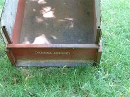 Wheel Horse tow behind utility mower trailer