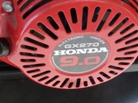 Pro Series NorthStar Professional Portable Generator Proven Performance Model 5500 PPG, Item # 165911 with Electonic ignition GX270 Honda 9.0